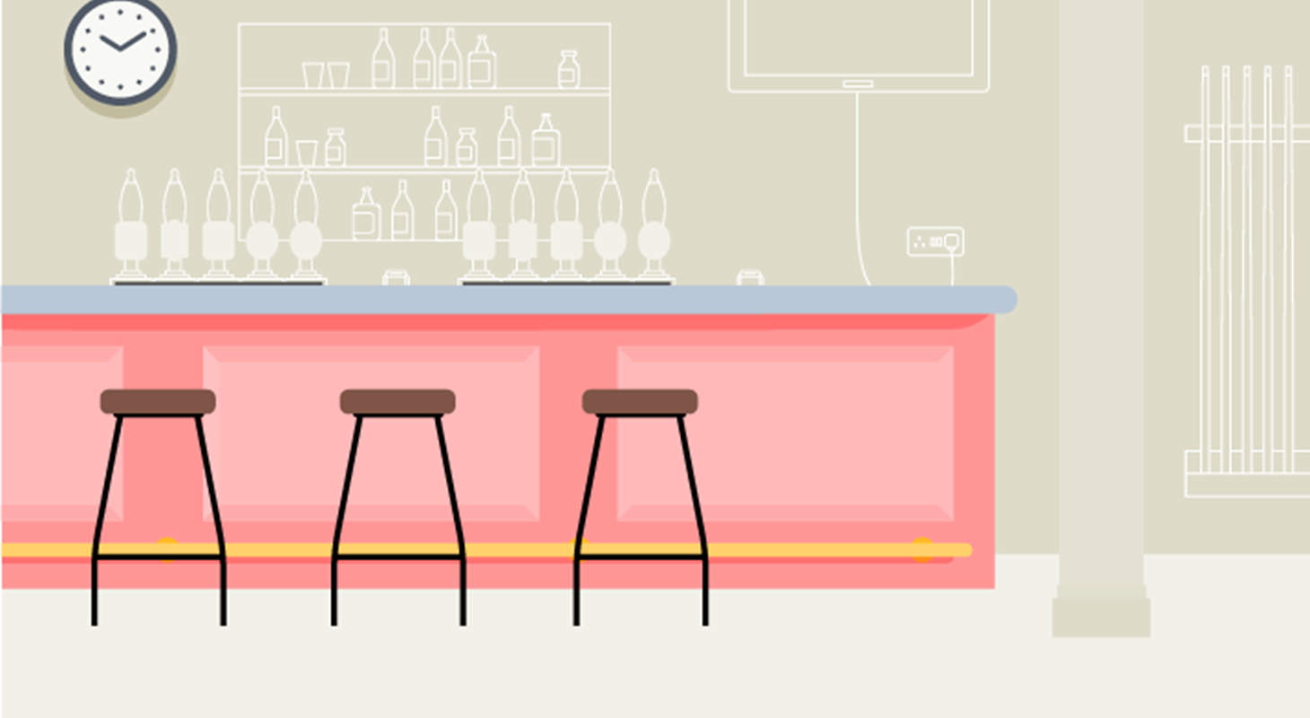 Illustration of a bar