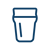Pint glass icon