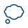 Thought bubble icon