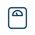 Weight scales icon